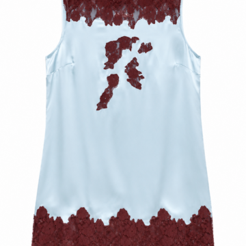 Elegant Black Midi Dress with Floral Lace Detail