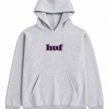 Light Heather Gray Pullover Hoodie